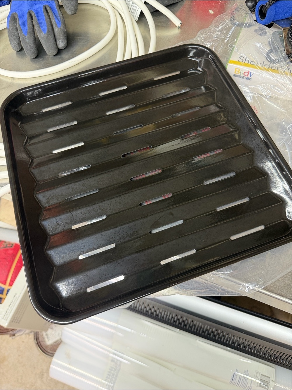 Breville 10" × 10" Enamel Broil Rack for The Compact Smart Oven BOV650XL NEW